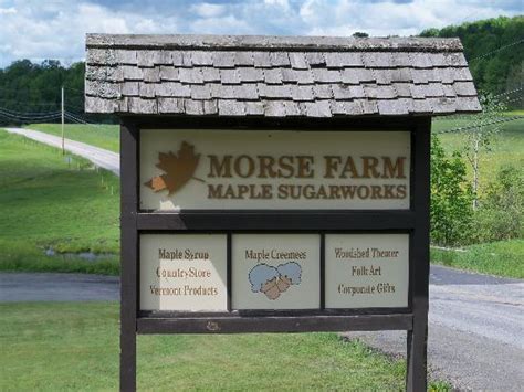 Morse farm - Morse Farm Maple Sugarworks; 1168 County Road, Montpelier, VT 05602; 800.242.2740 [email protected] Recent Newsletters. News from Vermont #440 – Belated Happy New ... 